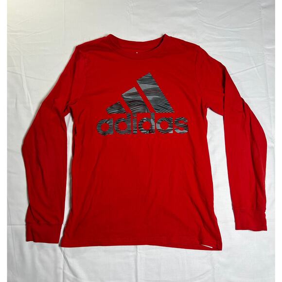 Adidas Women's Long Sleeve, Red, Size Large, Excellent Condition - Picture 2 of 6